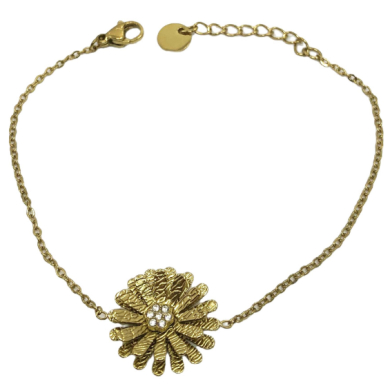 PULSERA ZO15132B DORADO Acero Inoxidable