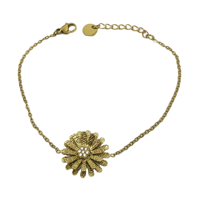 PULSERA ZO15132B PLATEADO Acero Inoxidable
