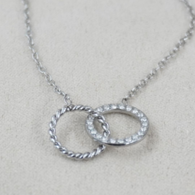 PULSERA ZO11863B PLATEADO Acero Inoxidable 2B33