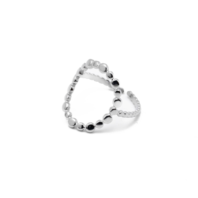 ANILLO ZO14314R Plateado Acero Inoxidable 2A13