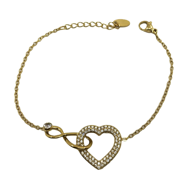 PULSERA ZO15361B PLATEADO Acero Inoxidable
