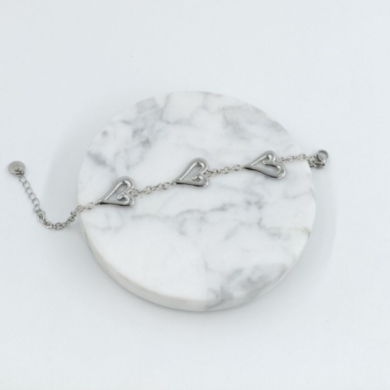 PULSERA ZO11783B PLATEADO Acero Inoxidable 2B25