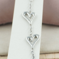 PULSERA ZO11783B PLATEADO Acero Inoxidable 2B25