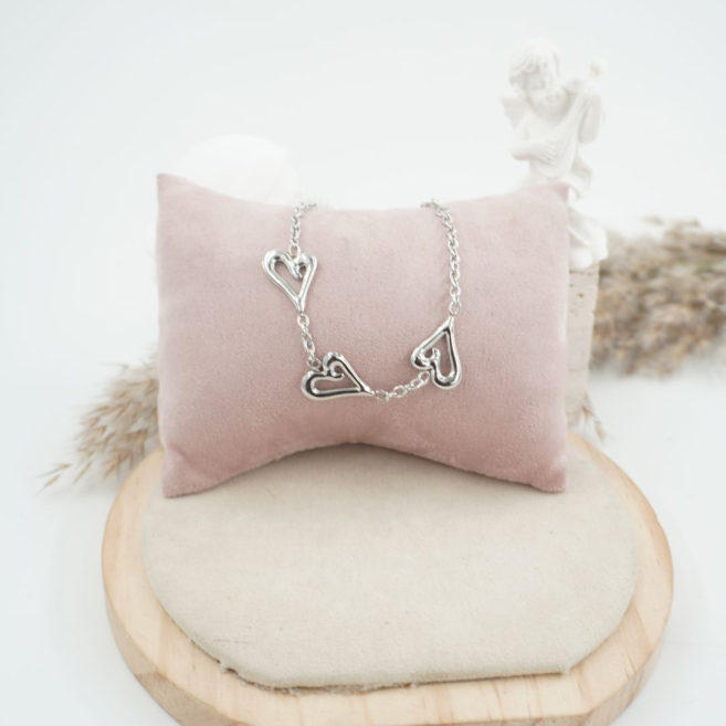 PULSERA ZO11783B PLATEADO Acero Inoxidable 2B25