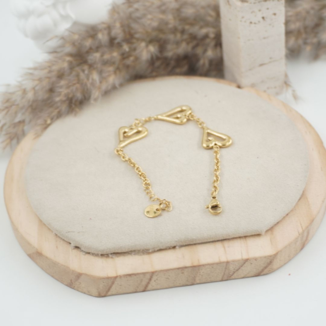 PULSERA ZO11783B DORADO Acero Inoxidable 2B25