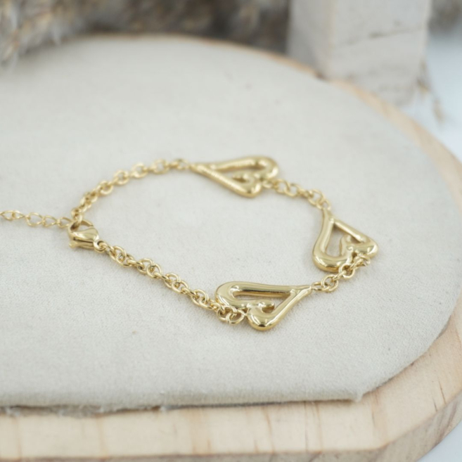 PULSERA ZO11783B DORADO Acero Inoxidable 2B25