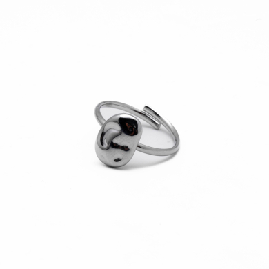 ANILLO Y00498 PLATEADO Acero Inoxidable 2A11