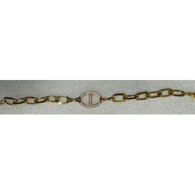 PULSERA ZO15539B PLATEADO Acero Inoxidable