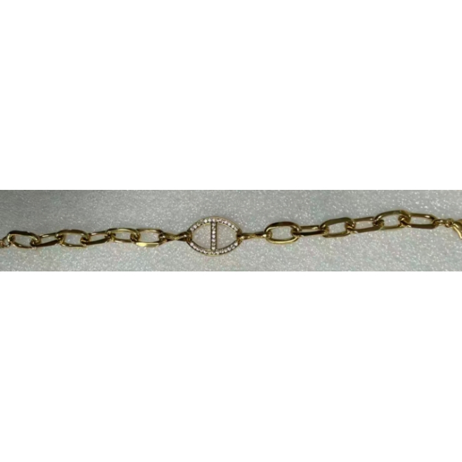 PULSERA ZO15539B PLATEADO Acero Inoxidable