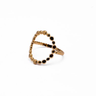 ANILLO ZO14314R Dorado Acero Inoxidable 2A13