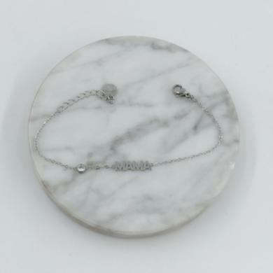 PULSERA ZO11318B PLATEADO Acero Inoxidable 2B46
