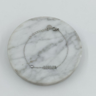 PULSERA ZO11318B PLATEADO Acero Inoxidable 2B46