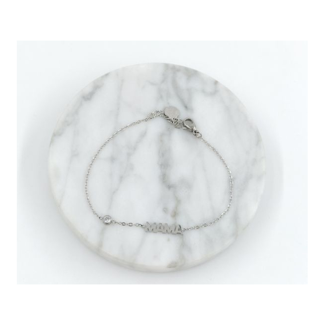 PULSERA ZO11318B PLATEADO Acero Inoxidable 2B46