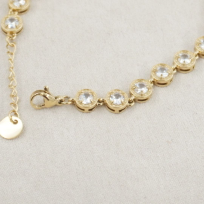 PULSERA ZO10588B Dorado Acero Inoxidable 2B21 2B22