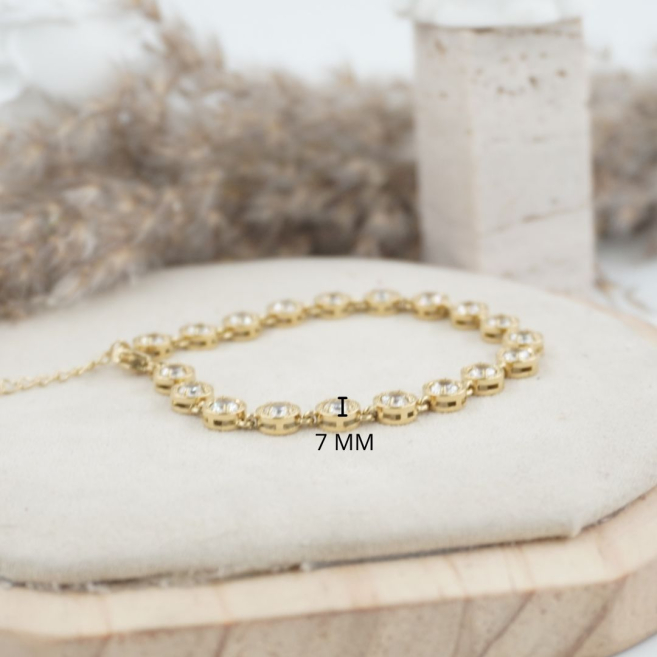PULSERA ZO10588B Dorado Acero Inoxidable 2B21 2B22