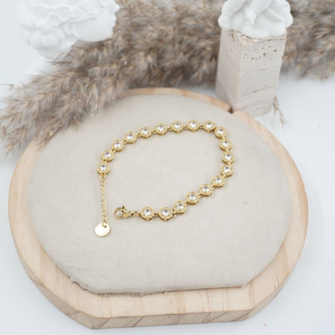 PULSERA ZO10588B Dorado Acero Inoxidable 2B21 2B22