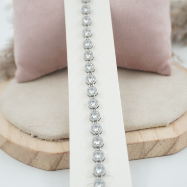 PULSERA ZO10588B Plateado Acero Inoxidable 2B21