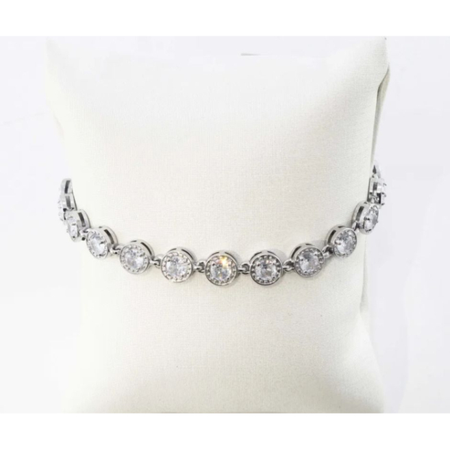 PULSERA ZO10588B Plateado Acero Inoxidable 2B21