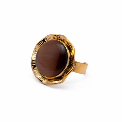 ANILLO Y00163 Marron Acero  Inoxidable -2A45 1 1 2A55