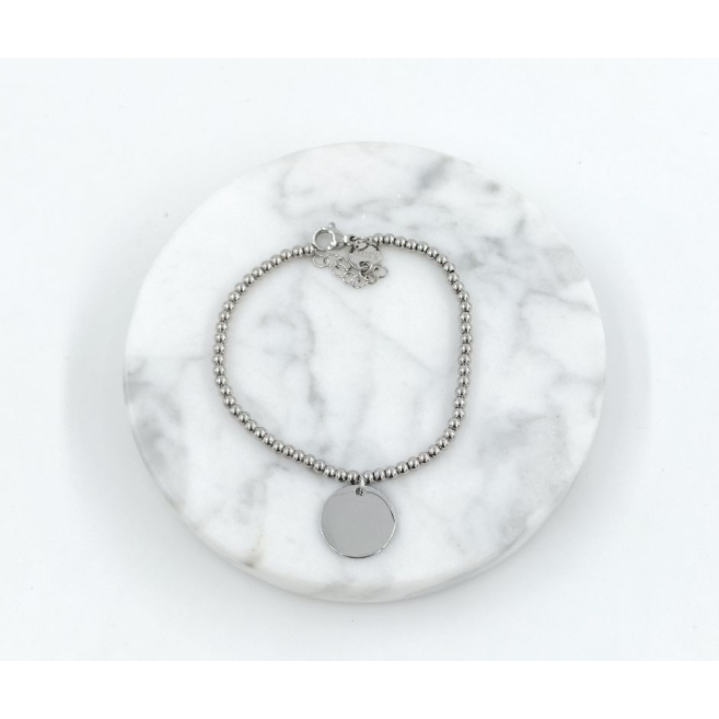 PULSERA ZO11507B PLATEADO Acero Inoxidable 2B19
