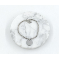 PULSERA ZO11507B PLATEADO Acero Inoxidable 2B19