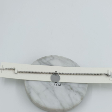 PULSERA ZO11507B PLATEADO Acero Inoxidable 2B19