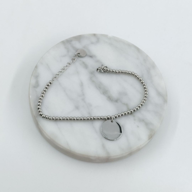 PULSERA ZO11507B PLATEADO Acero Inoxidable 2B19