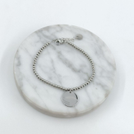 PULSERA ZO11507B PLATEADO Acero Inoxidable 2B19