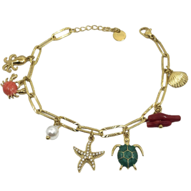 PULSERA ZO15245B DORADO Acero Inoxidable