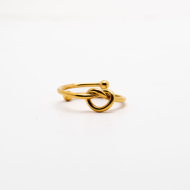 ANILLO ZO14075R Dorado Acero Inoxidable 2A24