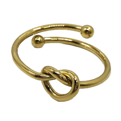 ANILLO ZO14075R Plateado Acero Inoxidable 2A24