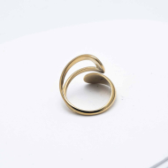 ANILLO ZO11202R150 Dorado Acero Inoxidable -A23