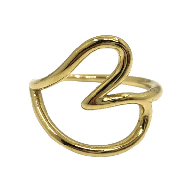 ANILLO ZO15508R PLATEADO Acero Inoxidable
