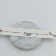 PULSERA ZO9298B150 PLATEADO Acero Inoxidable
