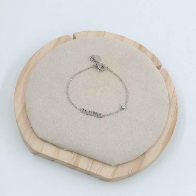 PULSERA ZO9298B150 PLATEADO Acero Inoxidable