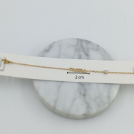 PULSERA ZO9298B150 DORADO Acero Inoxidable