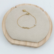 PULSERA ZO9298B150 DORADO Acero Inoxidable