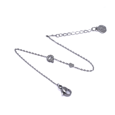 PULSERA ZO8988B Plateado Q Acero Inoxidable -2C31