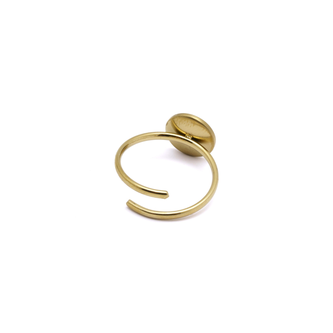 ANILLO ZO13300R Dorado Acero Inoxidable -2A11