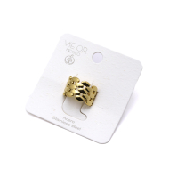 ANILLO ZO8022R Dorado Acero Inoxidable -2A56