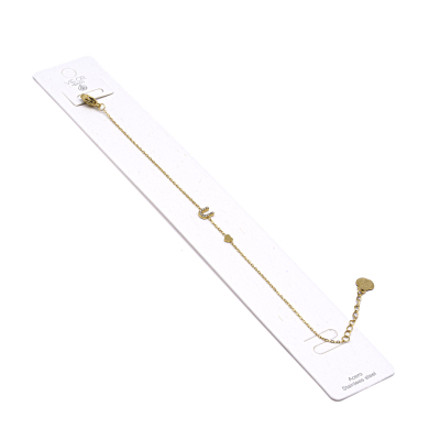 PULSERA ZO8988B200 Dorado U Acero Inoxidable 2D15