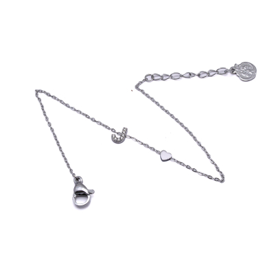 PULSERA ZO8988B200 Plateado J Acero Inoxidable 2C33