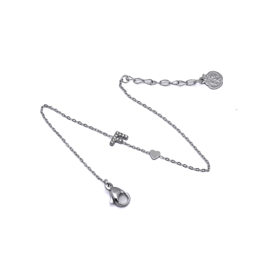 PULSERA ZO8988B200 Plateado F Acero Inoxidable 2C33