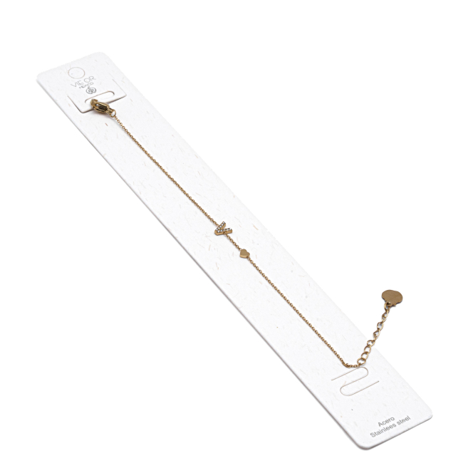 PULSERA ZO8988B200 Dorado V Acero Inoxidable 2D15