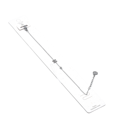PULSERA ZO8988B200 Plateado H Acero Inoxidable 2C33