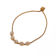 PULSERA ZO13979B DORADO Acero Inoxidable