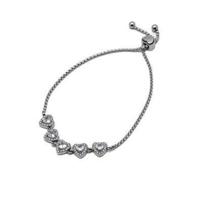 PULSERA ZO13983B PLATEADO Acero Inoxidable 2C25