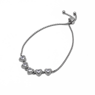 PULSERA ZO13983B PLATEADO Acero Inoxidable