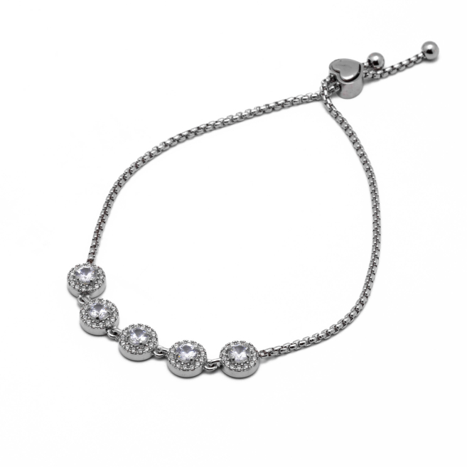 PULSERA ZO13982B PLATEADO Acero Inoxidable