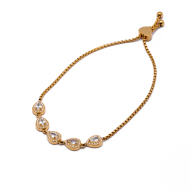 PULSERA ZO13981B DORADO Acero Inoxidable